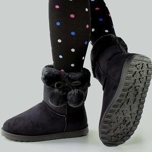 OUTVENTURE Girl's Winter Warm Faux Fur Boots